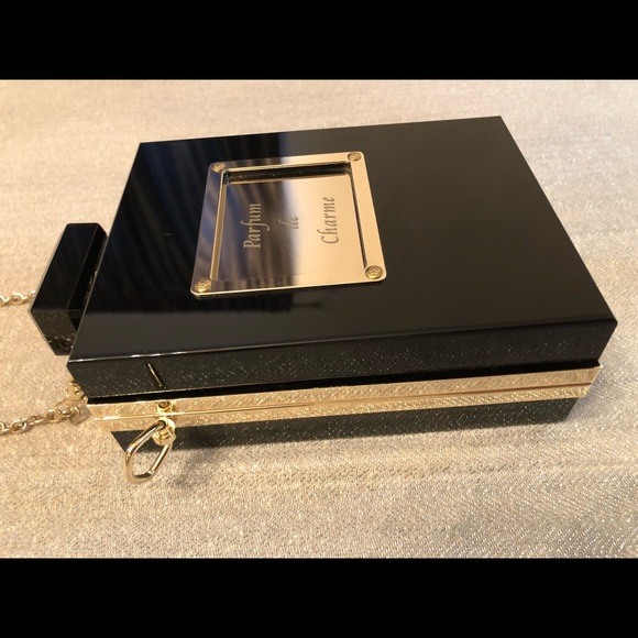 ***NWOT***Boutique Perfume Bottle Evening Bag - Picture 6 of 10